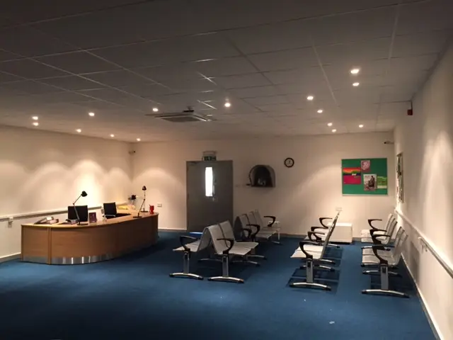 Outpatients waiting room