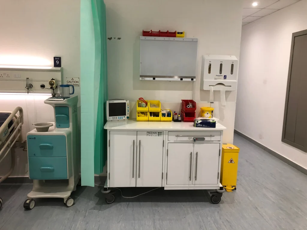 Hospital ward equipment
