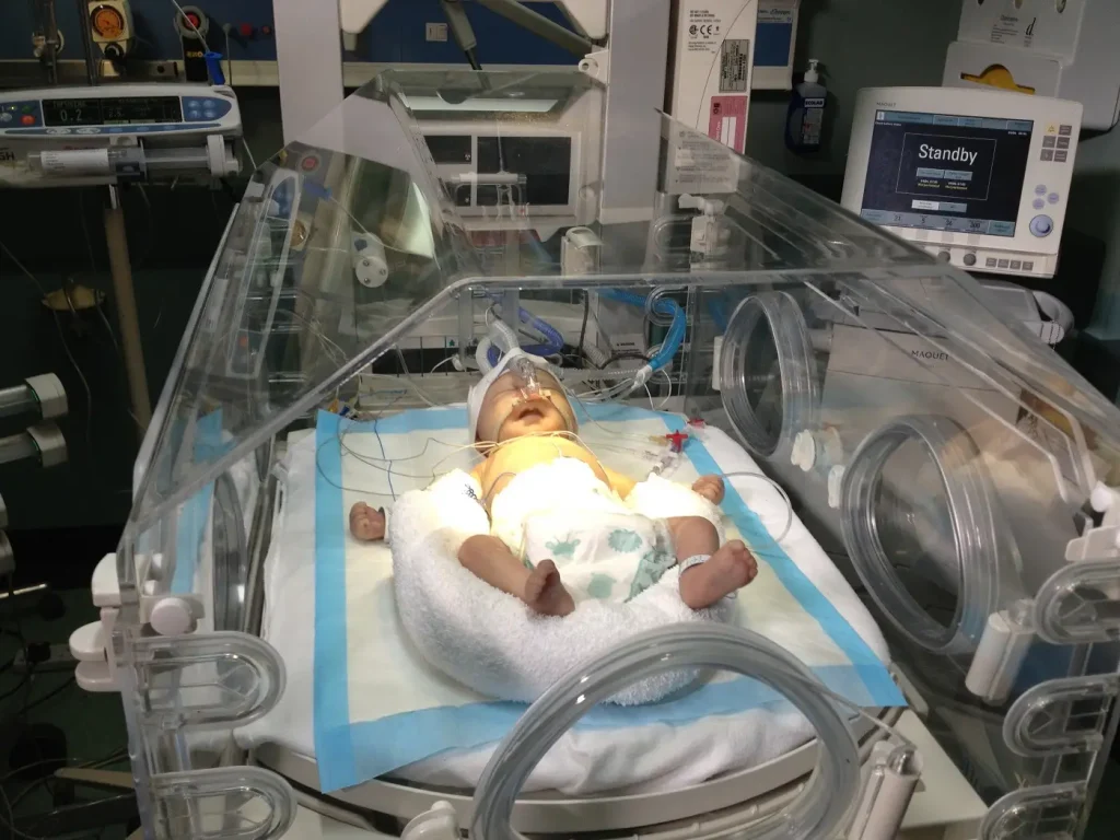Baby unit incubator
